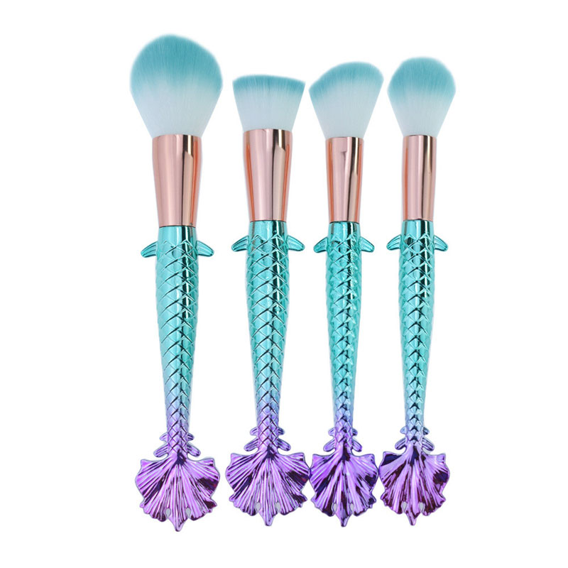 Beauty loves mermaid makeup brush set-03