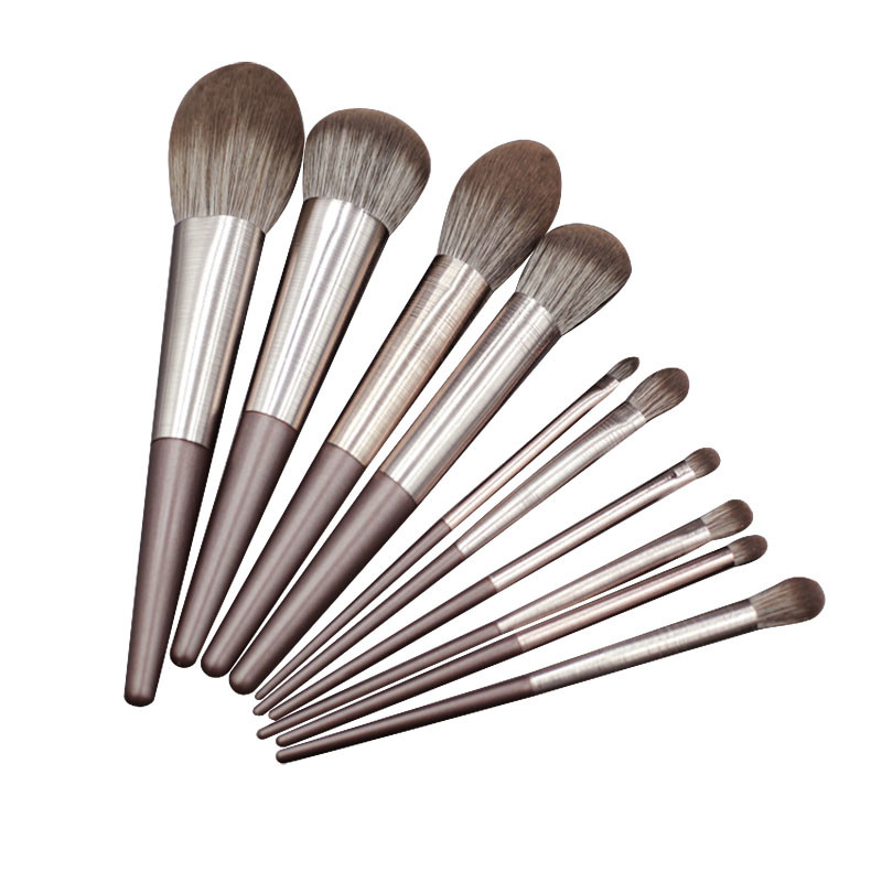 Professional Makeup Brush Factory Wholesale Makeup Brushes with 10 pcs Supplier-04